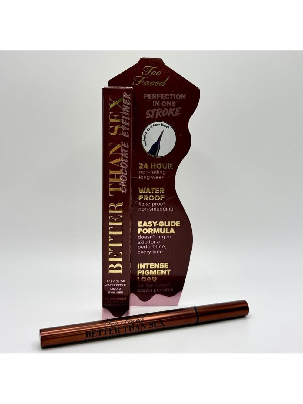 Too Faced Better Than Sex  Easy Glide Waterproof Liquid Eyeliner (Chocolate)